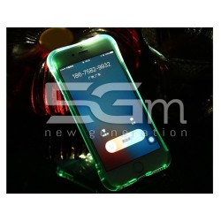 Silicone Case Blue LED Lighting for iPhone 6 / 6S