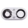 Kameraglas + Rahmen Silver iPhone 8 Plus | 5G-M.com