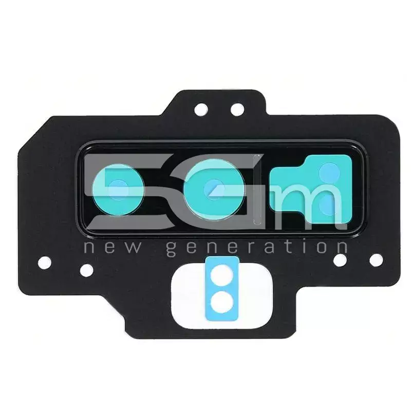 Vetrino Fotocamera + Frame Nero Samsung SM-N960 Note 9