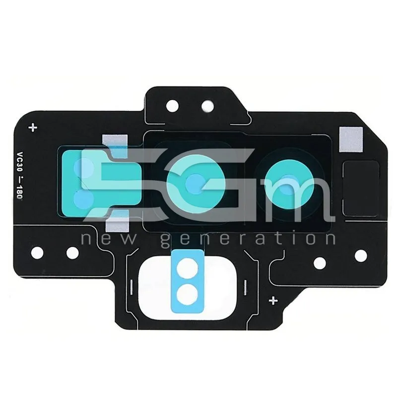 Camera Lens + Frame Black Samsung SM-N960 Note 9