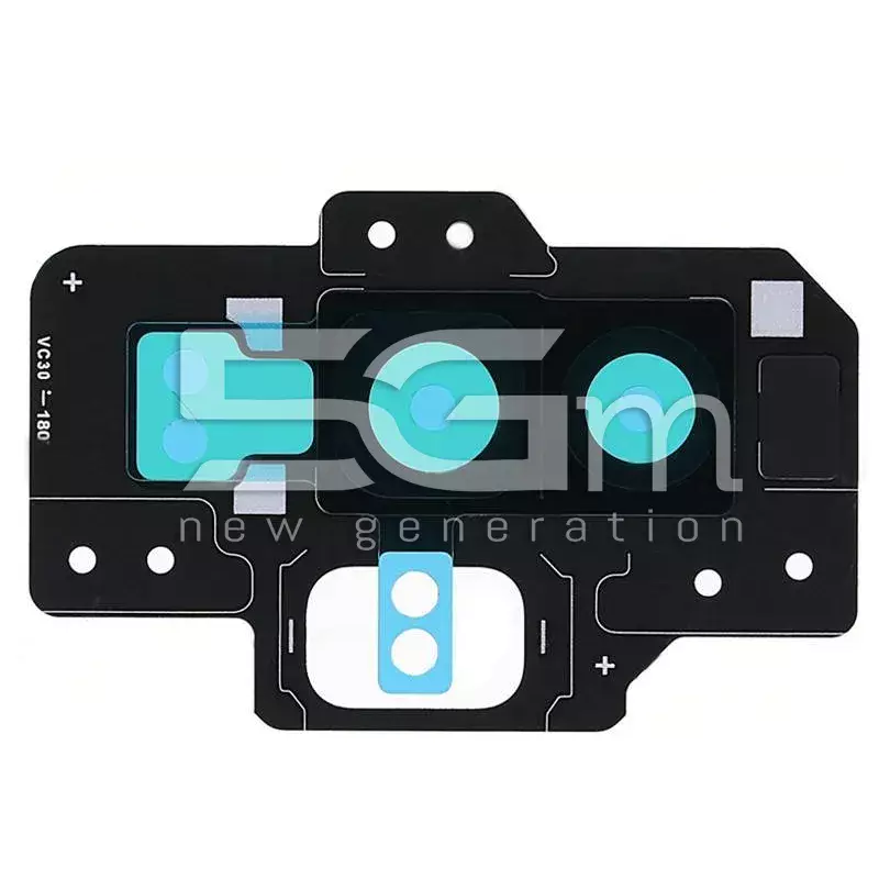 Vetrino Fotocamera + Frame Nero Samsung SM-N960 Note 9