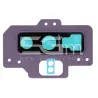 Cameraglas + Frame Paars Samsung SM-N960 Note 9 | 5G-M.com
