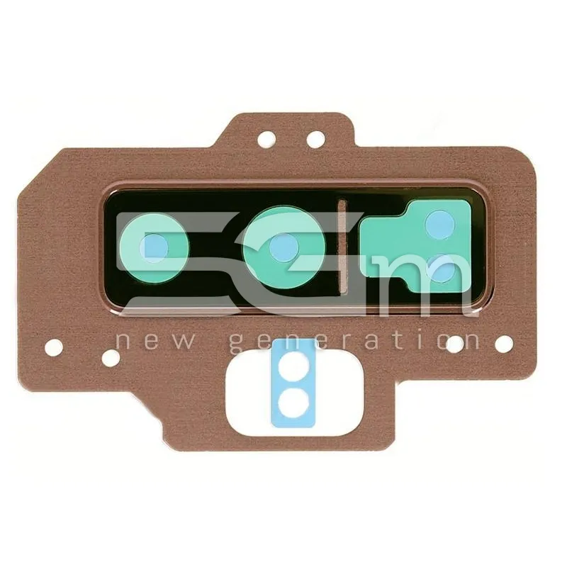 Vetrino Fotocamera + Frame Gold Samsung SM-N960 Note 9 | Store Online 5G-M