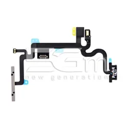 Bouton Marche/Arrêt + Volume Nappe iPhone 7 No Logo - 5G-M.com