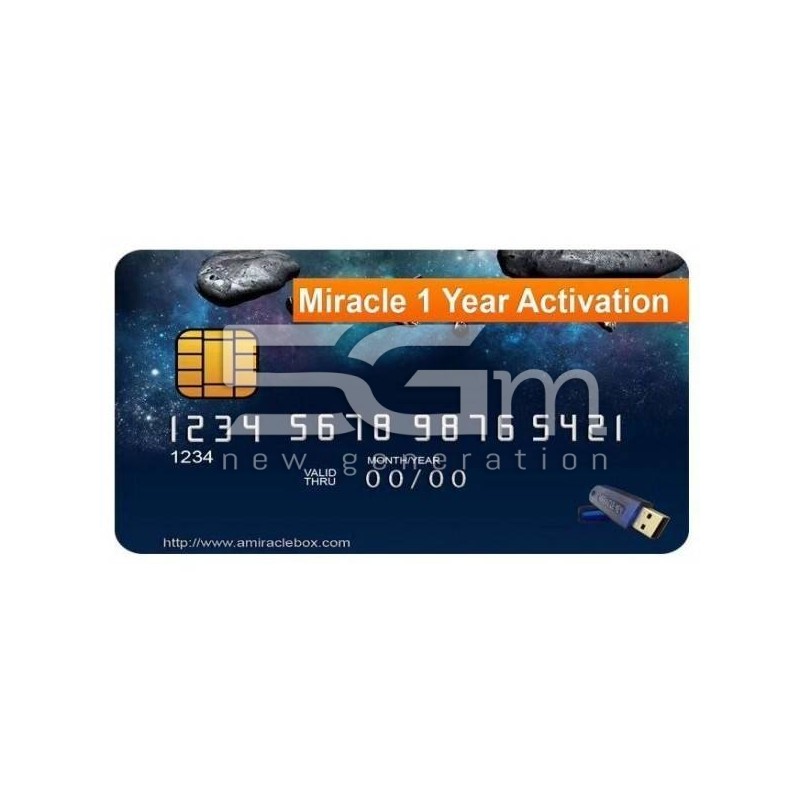 1 Year Renewal for Miracle Box with Miracle Key Dongle