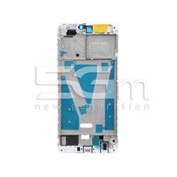 Frame Lcd White Huawei Y9 2018