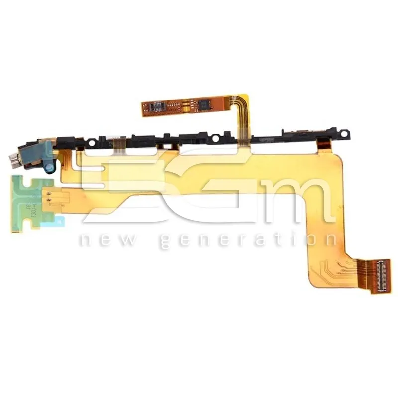 Power Button + Volume Button Flex Cable Xperia XZ F8331 | Loja Online 5G-M
