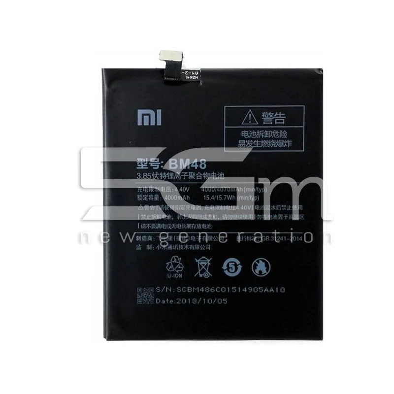 Batteria BM48 4070 mAh Xiaomi Mi Note 2 No Logo