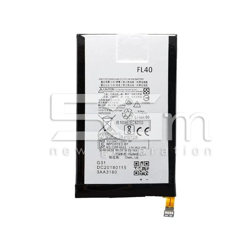 Battery FL40 3630mAh Moto X Play (XT1562) No Logo