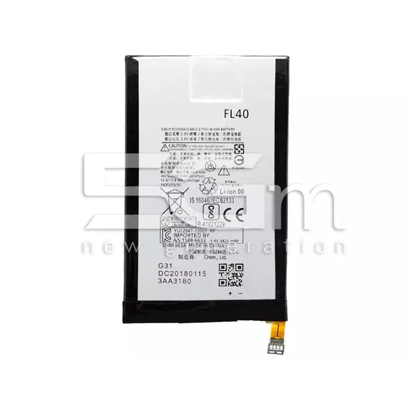Battery FL40 3630mAh Moto X Play (XT1562) No Logo