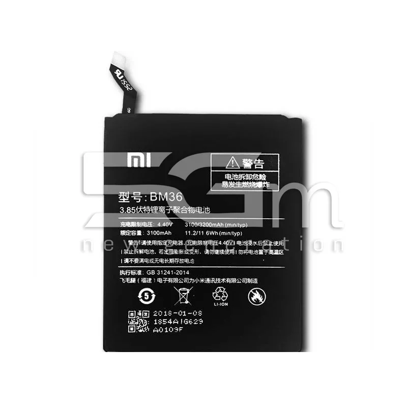 Batteria BM36 3180 mAh Xiaomi Mi 5S No Logo | Store Online 5G-M