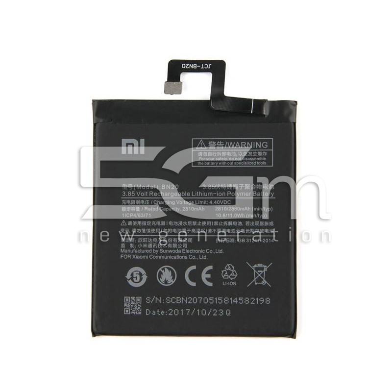 Batteria BN20 2860mAh Xiaomi Mi 5C No Logo