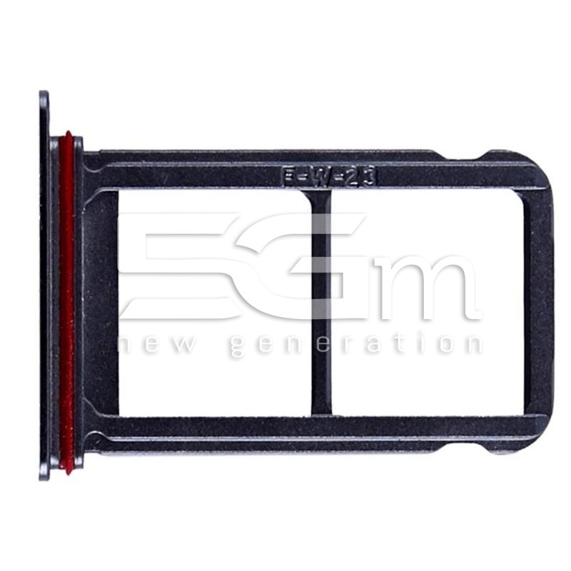 Supporto Sim Card + Micro SD Nero Huawei P20 Pro CLT-L09