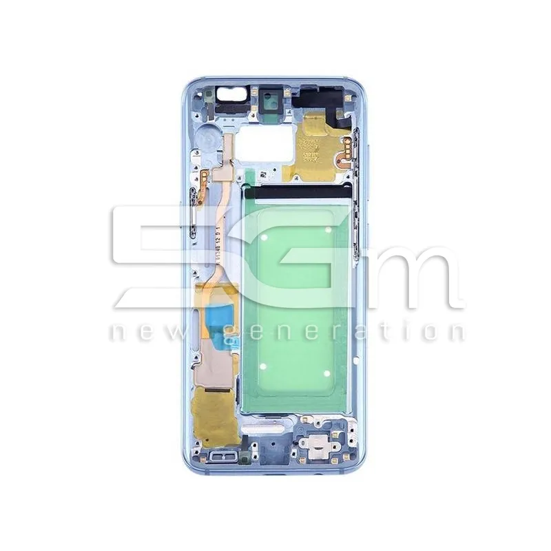 Middle Frame Blue Samsung SM-G950F S8 | Loja Online 5G-M
