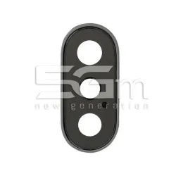 Vitre Caméra + Cadre Noir iPhone XS Max | 5G-M.com