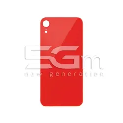 Coque arrière Rouge iPhone XR Sans Logo | Pièce Détachée 5G-M