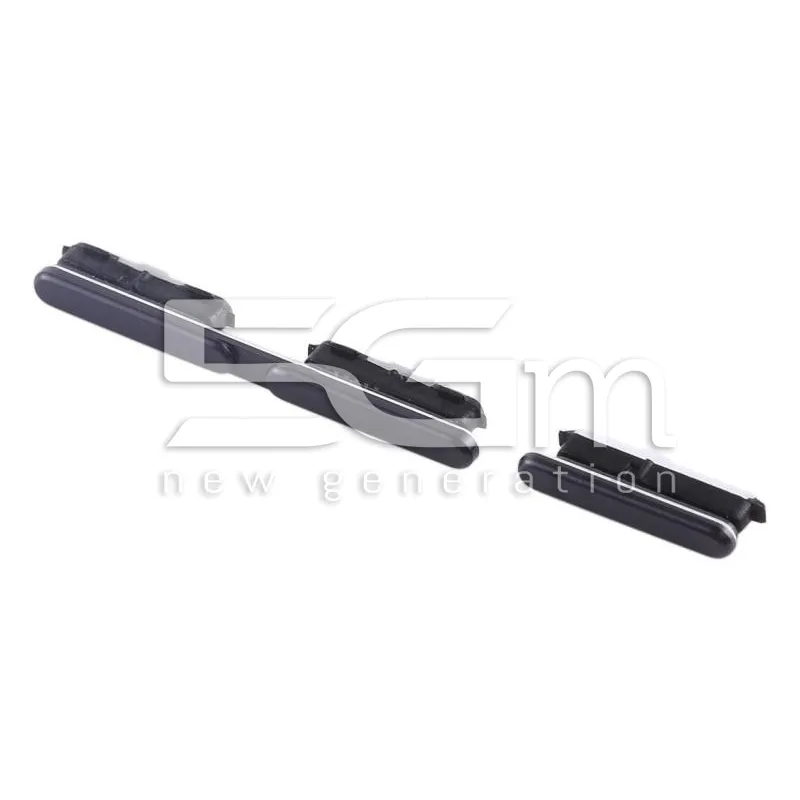 Boutons Latéraux Externes Noirs LG Q6 M700N | Boutique en ligne 5G-M