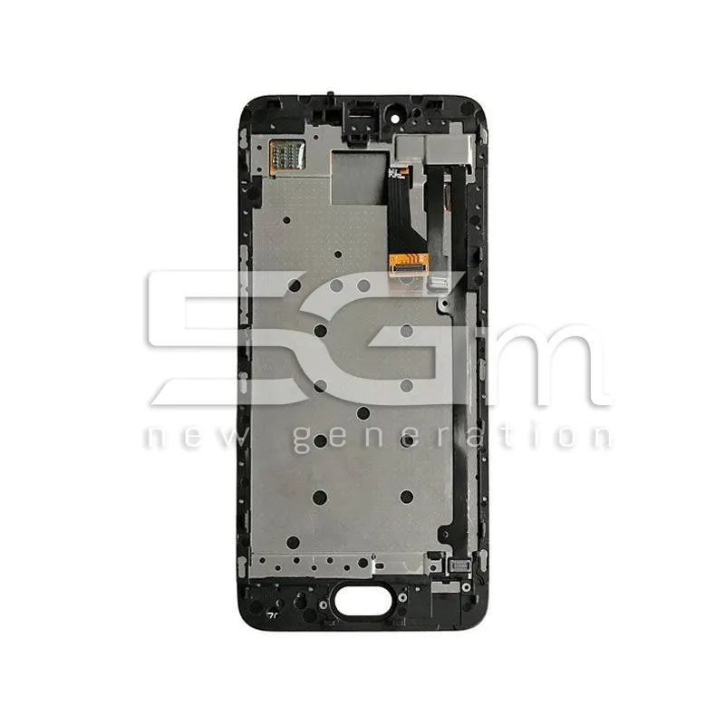 Display Touch Schwarz + Rahmen Meizu Pro 6 | 5G-M.com