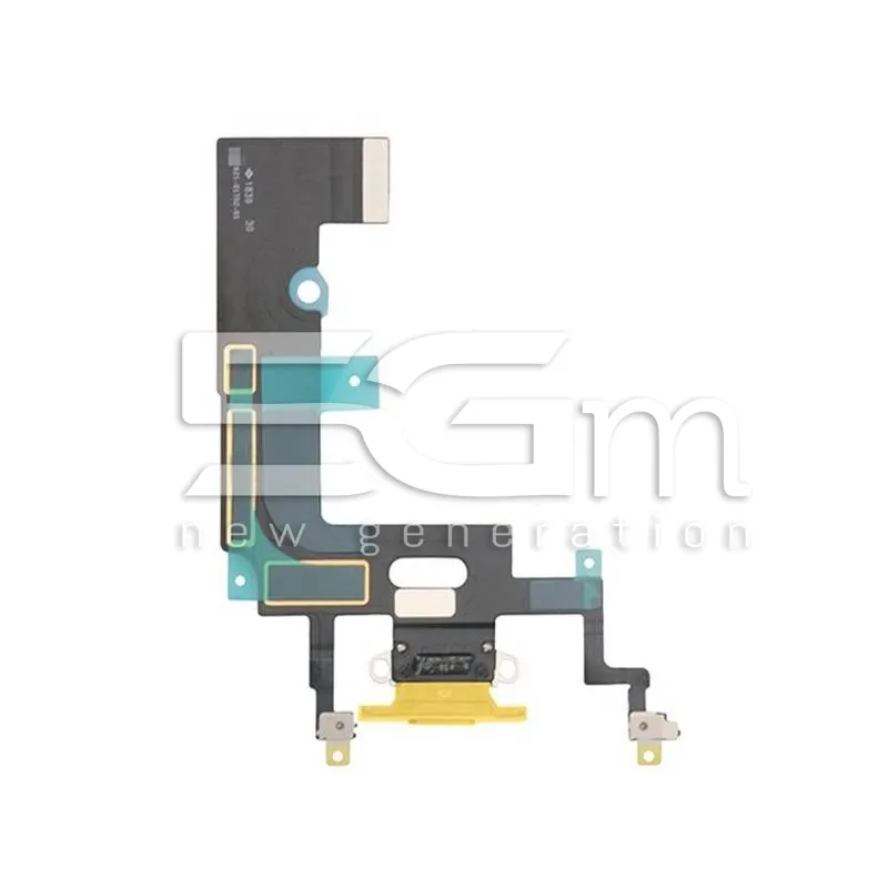 Ladebuchse Flachkabel Gelb iPhone XR | 5G-M Online Shop