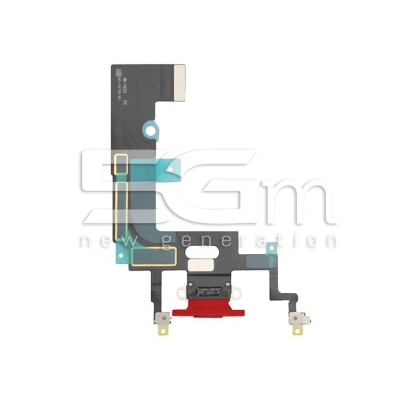 Conector Încărcare Cablu Plat Roșu iPhone XR | 5G-M.com
