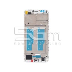 Frame Lcd White Huawei Y7 2018