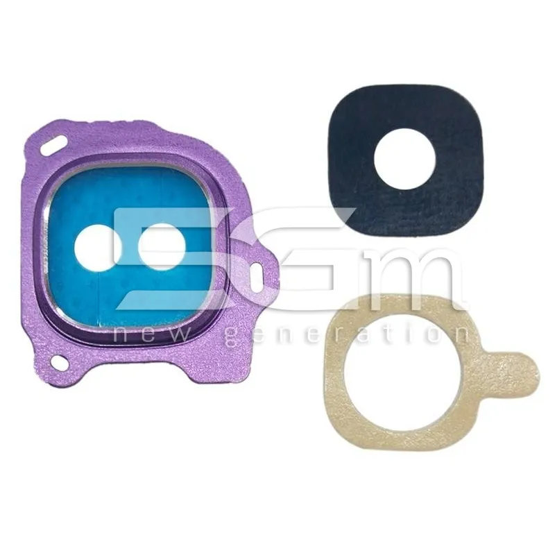 Kameraglas + Rahmen Lila Samsung SM-J600 J6 2018 | Online-Shop 5G-M