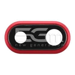 Vitre Caméra + Cadre Rouge pour iPhone 8 Plus | 5G-M
