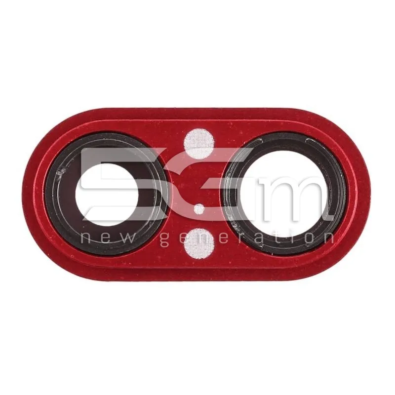 Vetrino Fotocamera + Frame Rosso iPhone 8 Plus | Store Online 5G-M