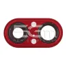 Kamera Glas + Rahmen Rot für iPhone 8 Plus | 5G-M.com