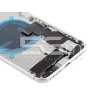 Capac Spate Silver Componente Complete iPhone 8 Plus Fără Logo | 5G-M
