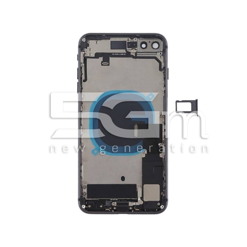 Retro Cover Nero Full Parts iPhone 8 Plus No Logo