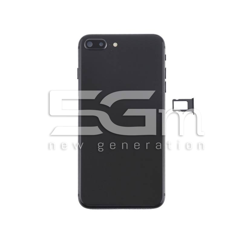 Retro Cover Nero Full Parts iPhone 8 Plus No Logo