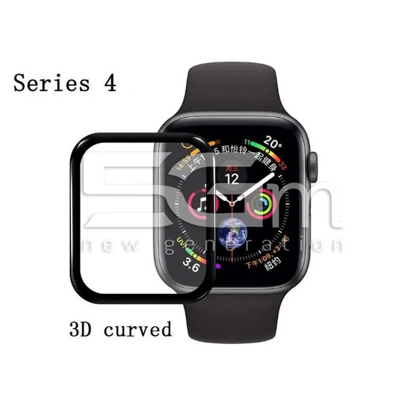 3D Panzerglas Schwarz Apple Watch Series 4 40mm | Online Shop 5G-M