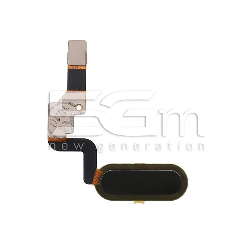 Schwarze Home-Taste Flachkabel HTC U11 Life | 5G-M