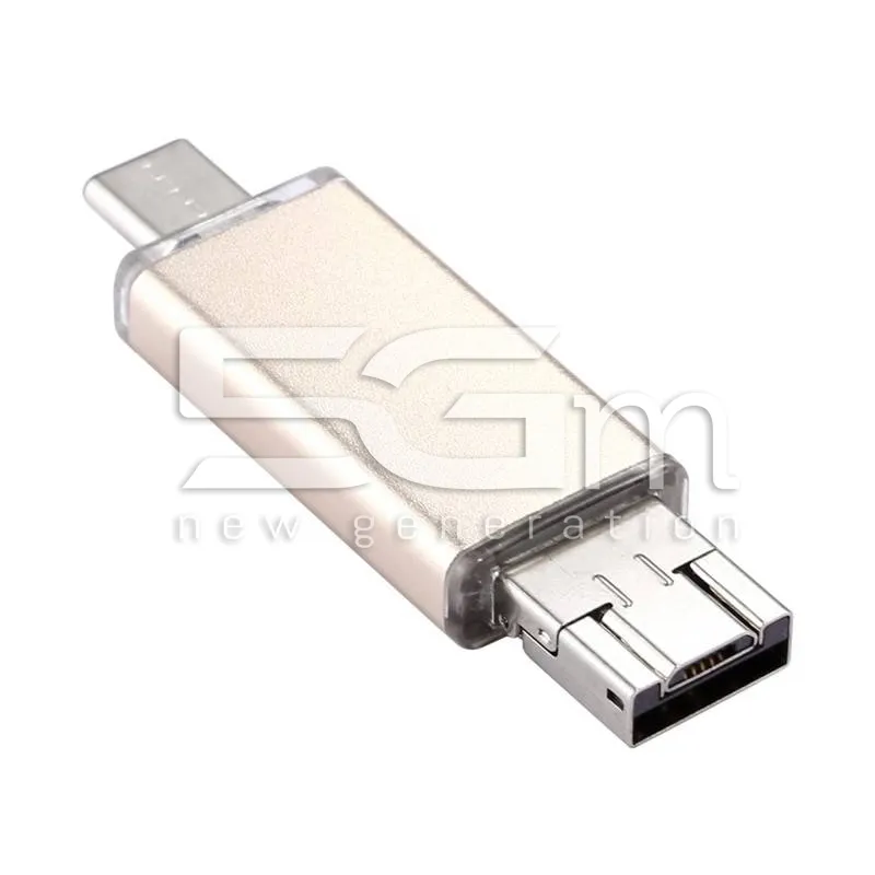 USB-C Stick 32GB 3-in-1 OTG für Smartphone & PC | 5G-M