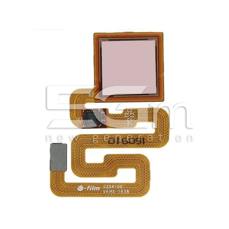 Fingerprint Rose Gold Flat Cable Xiaomi Redmi 4X | Store Online 5G-M