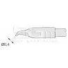 Spare Tip JBC Long Life C245-034 | Loja Online 5G-M