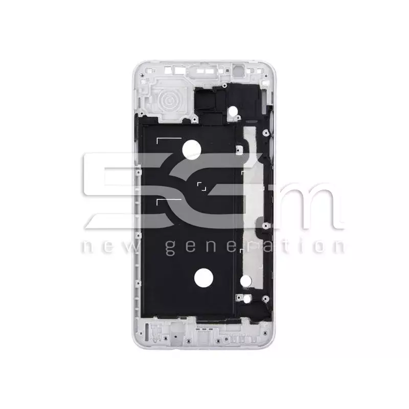 Middle Frame Silver Samsung SM-J710 J7 2016