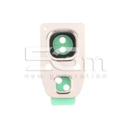 Vetrino + Frame Fotocamera Gold Samsung SM-A520F A5 2017 | Store Online 5G-M