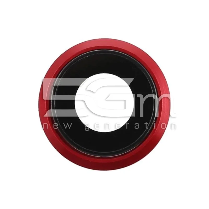 Kameraglas + Rahmen Rot iPhone 8 | 5G-M Online Shop