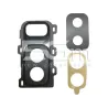 Cameraglas + Zwart Frame Samsung SM-A605 A6+ | 5G-M.com