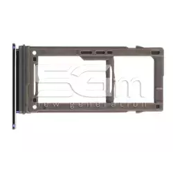 Supporto Sim Card + Micro SD Blu Samsung SM-N960 Note 9