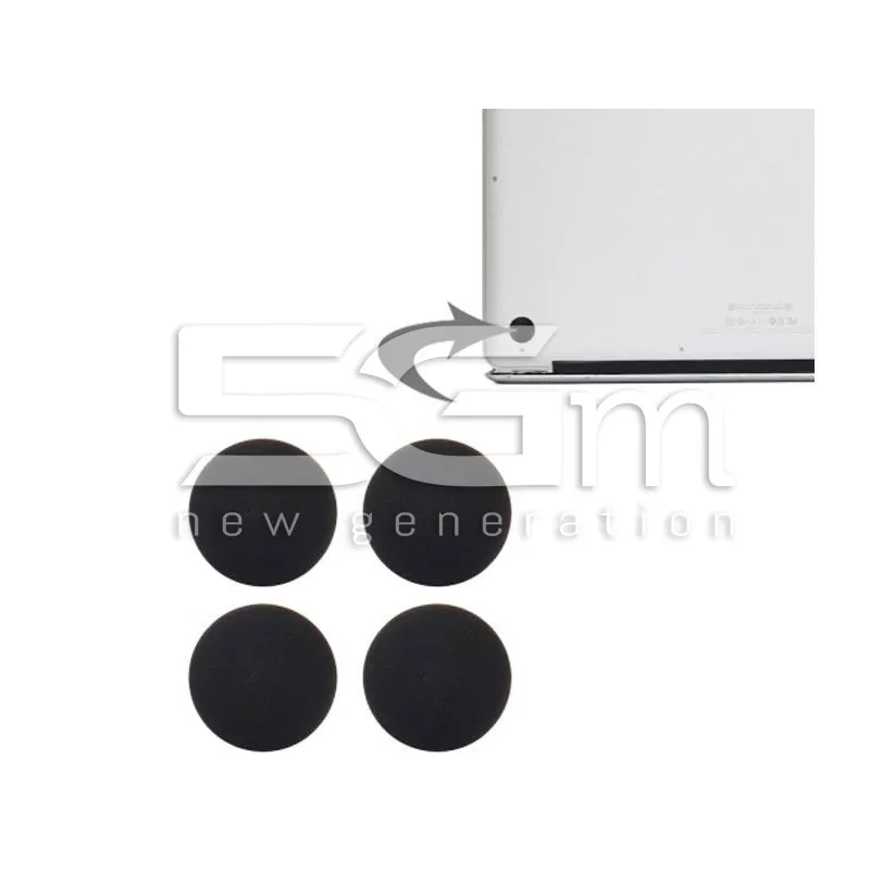 Kit Guarnizione Piedini MacBook Pro Unibody 13 (A1278-A1286-A1297) | Store Online 5G-M