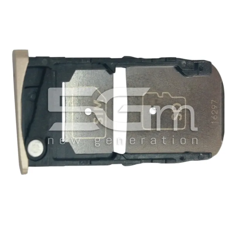 Sim Card + Micro SD Tray Gold Moto Z (XT1650) | 5G-M Online Store