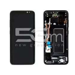 Display Touch Zwart + Frame Samsung SM-G950 S8 | 5G-M