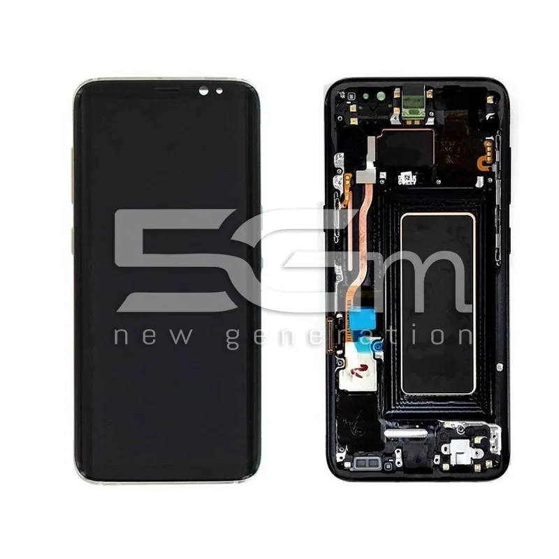 Display Touch Black + Frame Samsung SM-G950 S8 | Store Online 5G-M