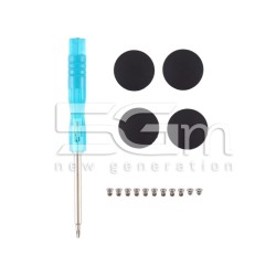 3 in 1/Set Bottom Rubber Cooling Mat + Screws + Screwdriver MacBook Pro Retina 15 (A1398)