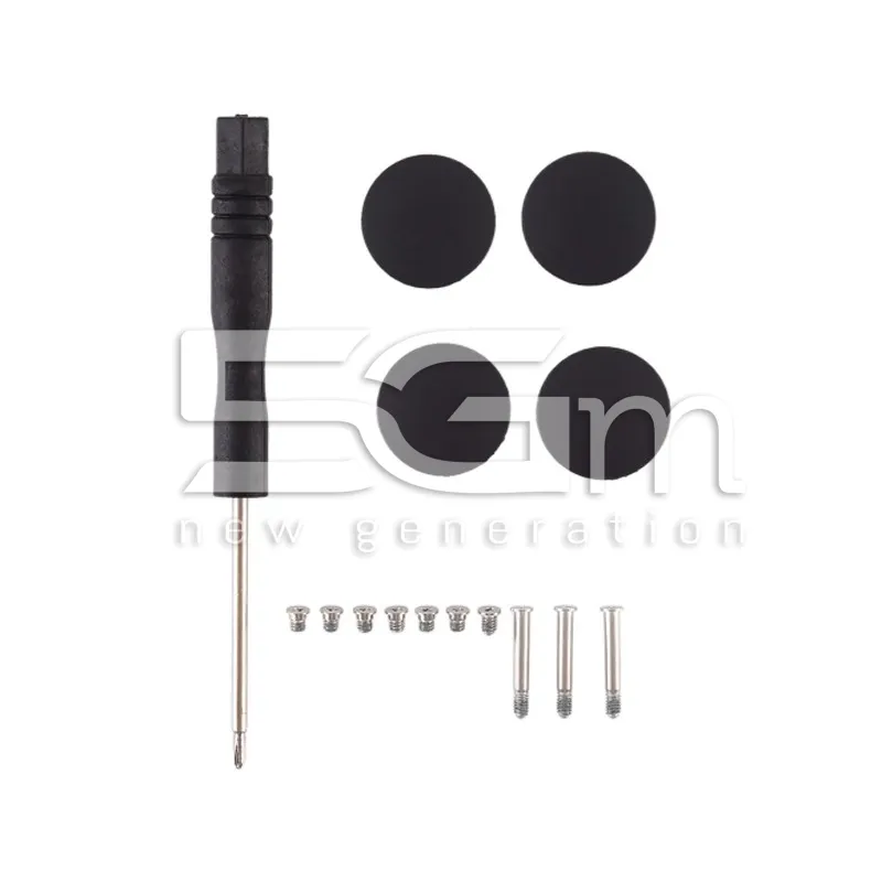 Kit Gummifuß-Dichtungen + Schrauben + Schraubendreher MacBook Pro 15 (A1286) | 5G-M.com
