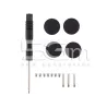 3 in 1/Set Bottom Rubber Cooling Mat + Screws + Screwdriver MacBook Pro Unibody 15 (A1286) | Loja Online 5G-M
