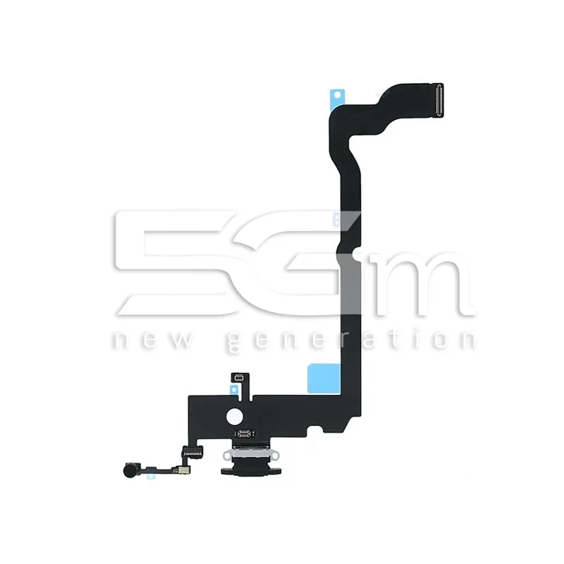 Connettore Di Ricarica Nero Flat Cable iPhone XS Max | Store Online 5G-M